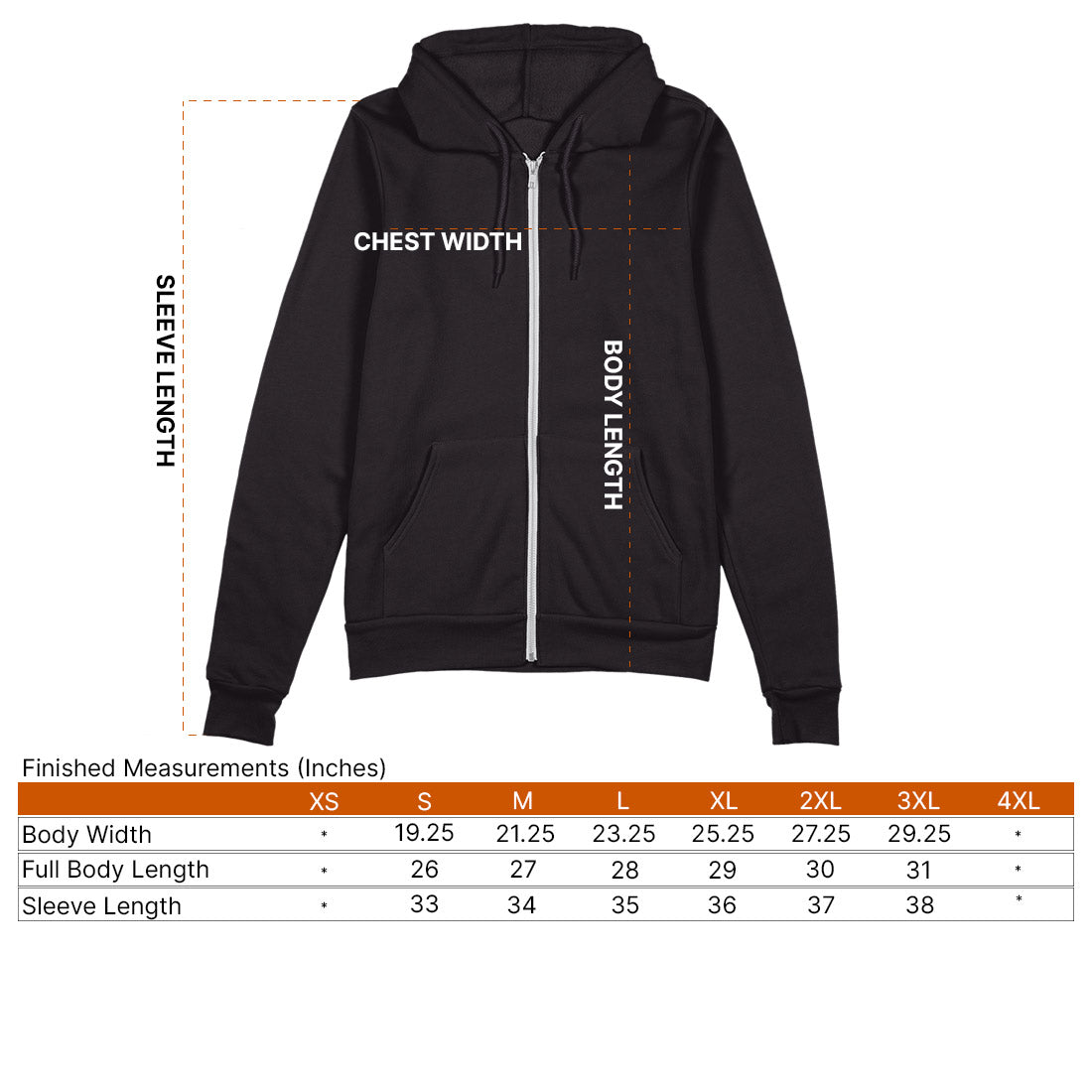 Champ Darts Black Heavyweight Zip Hoodie