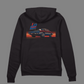 LOCASH - Retro Muscle Car - Zip-Up - Black