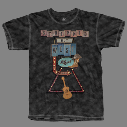 Mitch Rossell - Stripped Out West- Shirt - Vintage Black