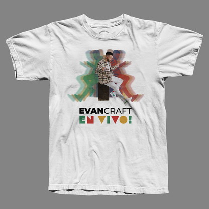 Evan Craft - En Vivo - Shirt - White