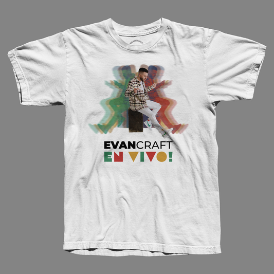 Evan Craft - En Vivo - Shirt - White
