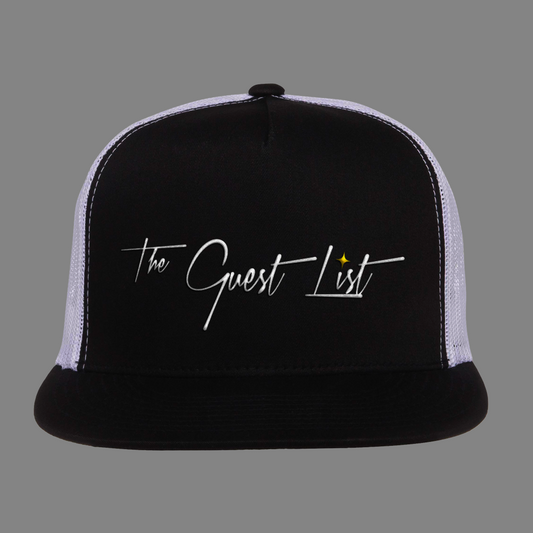 The Guest List -  Mod Logo - Trucker Hat - Black