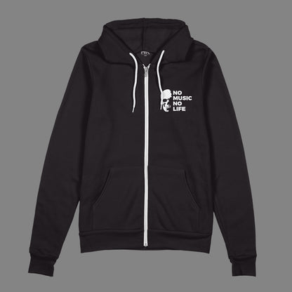 Dark Spotlight - N.M.N.L Zip-Up - Black