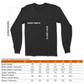 Dark Spotlight - Guitar Shredder Long Sleeve Shirt - Black