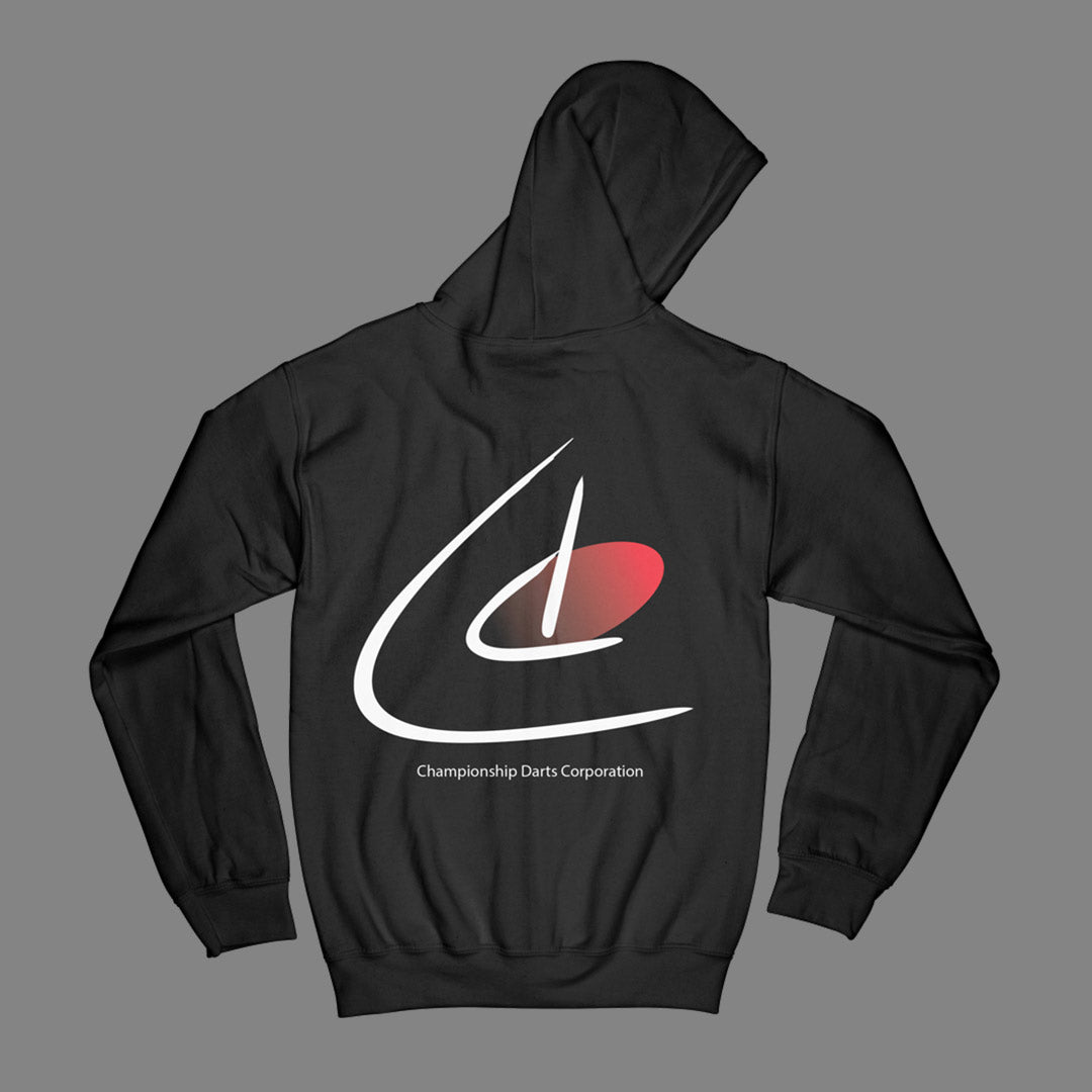 Champ Darts Black Heavyweight Zip Hoodie