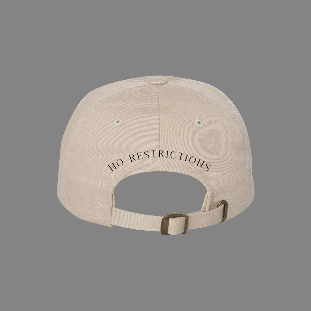 Jordin Sparks Dad Hat - Stone w/ Black Logo