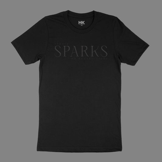 Jordin Sparks T-Shirt - Black w/ Dark Grey Puff Logo