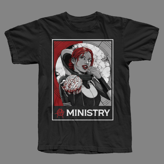 Ministry - The Mind is a Terrible Thing to Taste Shirt - Black