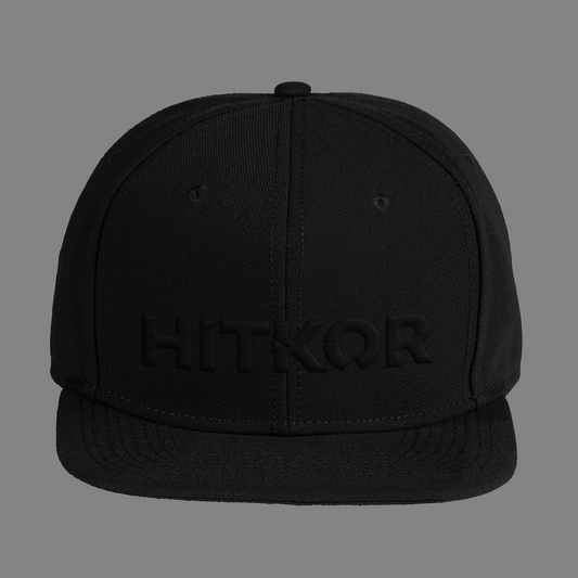 HITKOR - Classic Logo - Snapback - Black