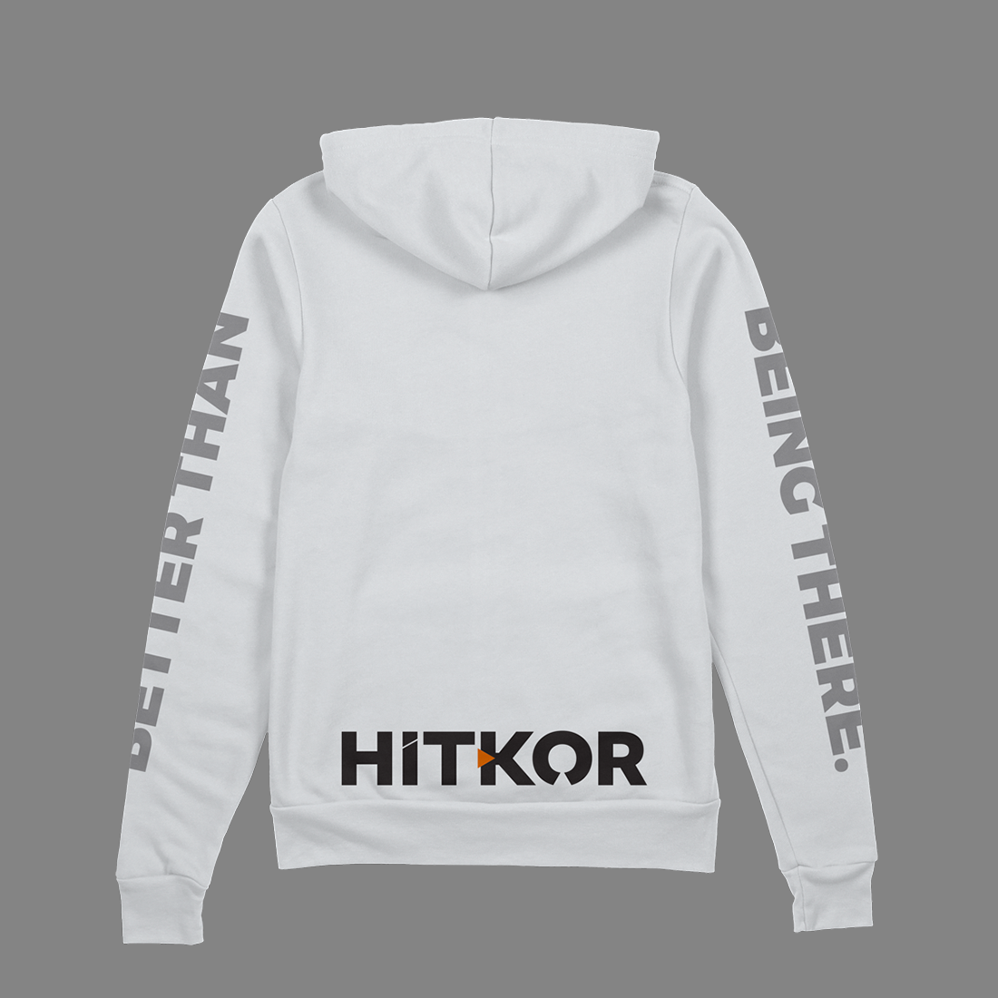 HITKOR - Being There - Zip-Up - White