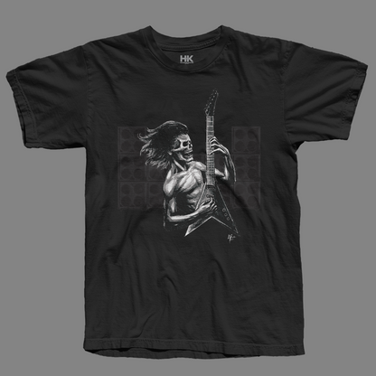 Dark Spotlight - Guitar Shredder Shirt - Black