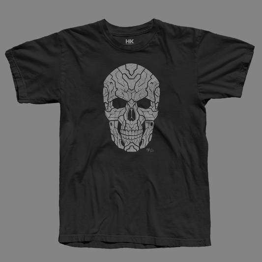 Dark Spotlight - Cyber Skull - Shirt - Black