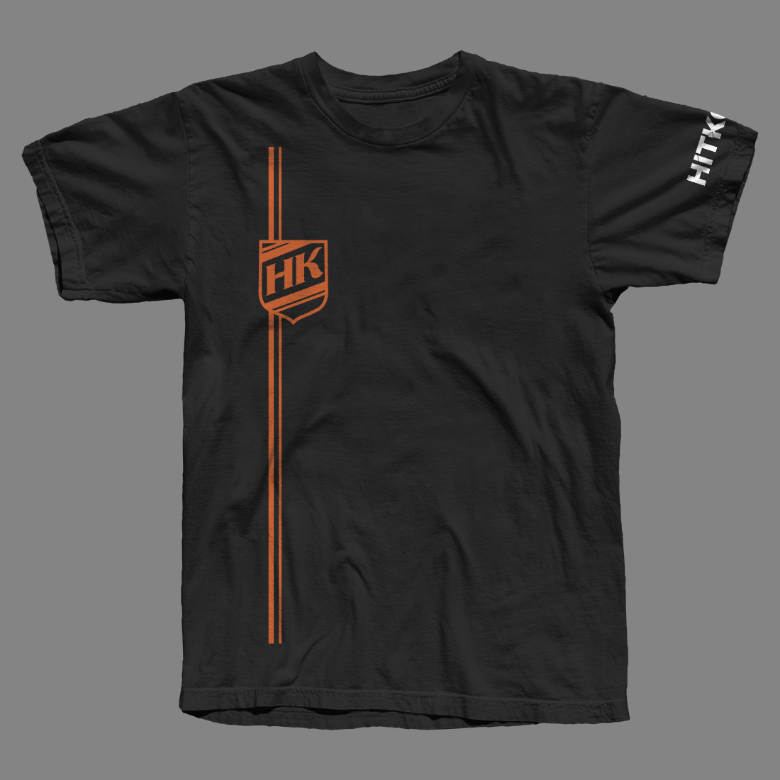 HITKOR - Vintage Stripe - Shirt - Black