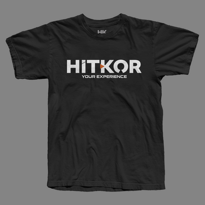 HITKOR - Classic Logo - Shirt - Black