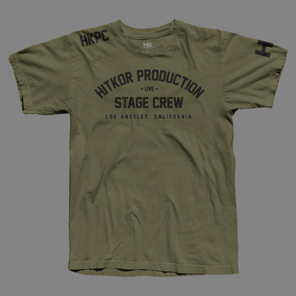 HITKOR - Stage Crew - Shirt - Olive