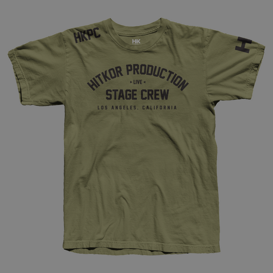 HITKOR - Stage Crew - Shirt - Olive